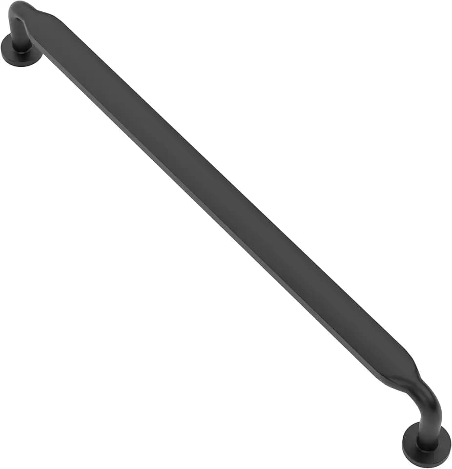 Alzassbg 7-1/2" Matte Black Cabinet Pulls and Handles 6 Pack, AL3503MB