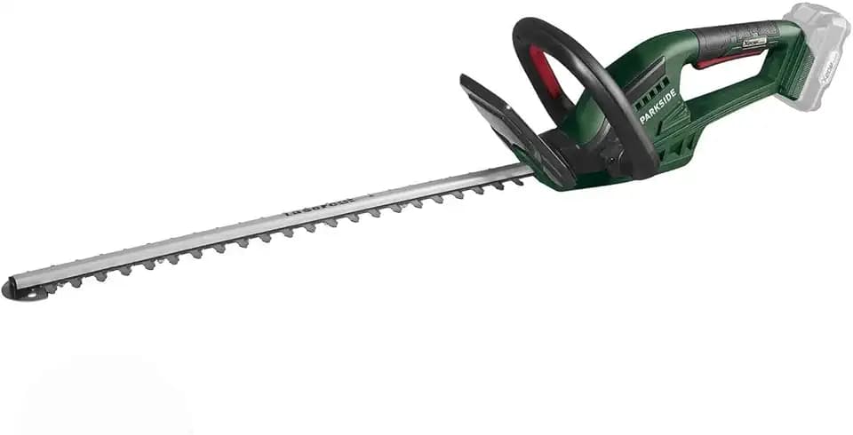 PARKSIDE Akku-Heckenschere PHSA 20-Li mit Lasercut-Messer, integrierte Aufhängung(ohne Akku/Ladegerät) kompatibel mit Allen X20V Team und Performance Geräten und Akkus