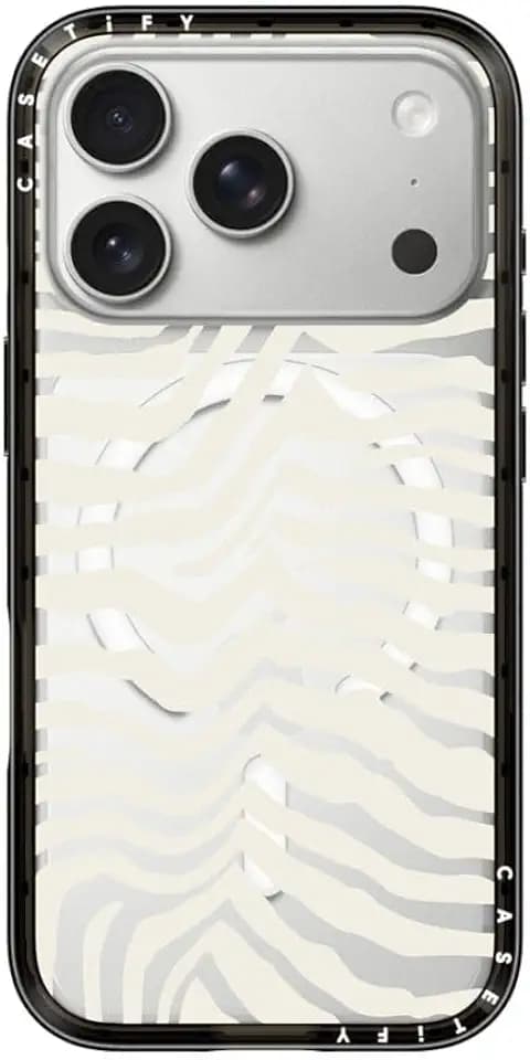 CASETiFY Magnetic for iPhone 17 Pro Case, PC/TPU Compact Case, Black Bumper