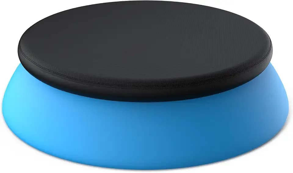 Tufmunb 13ft Round Pool Cover Compatible with Intex/Bestway Inflatable Pool