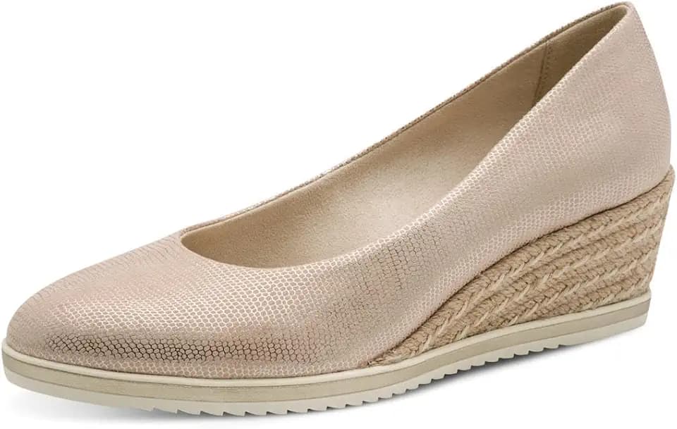 Tamaris Damen Pumps Textil