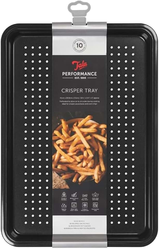 Tala Performance Perforiertes Backblech 39,4 x 26,8 cm, Pommes-Blech