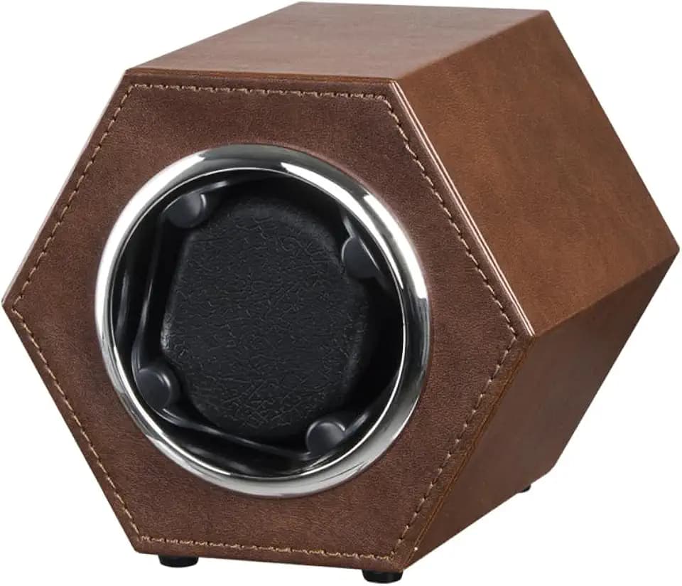 Automatische Uhrenbeweger Box,Single Uhrenbeweger Watch Winder mit Leisem Mabuchi Motor