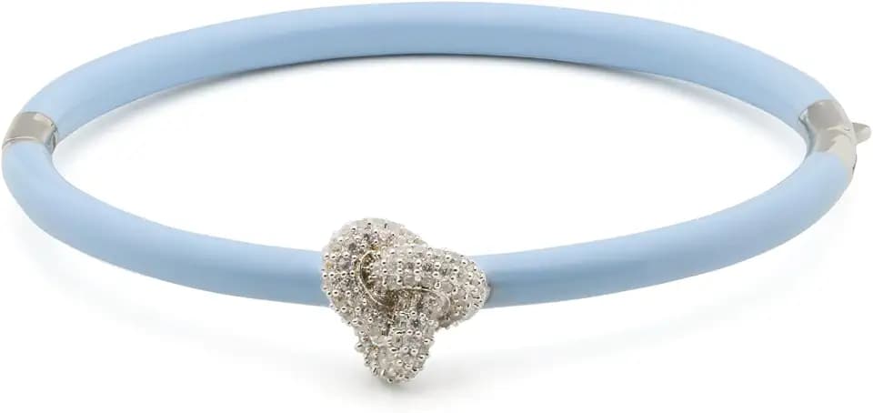kate spade new york Double Knot Pave Hinged Bangle