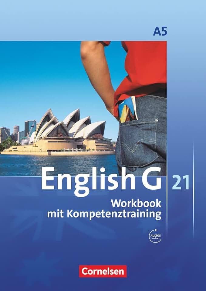 English G 21 - Ausgabe A / Band 5: 9. Schuljahr - 6-jährige Sekundarstufe I - Workbook mit Audios online: Mit Wörterverzeichnis zum Wortschatz der Bände 1-5