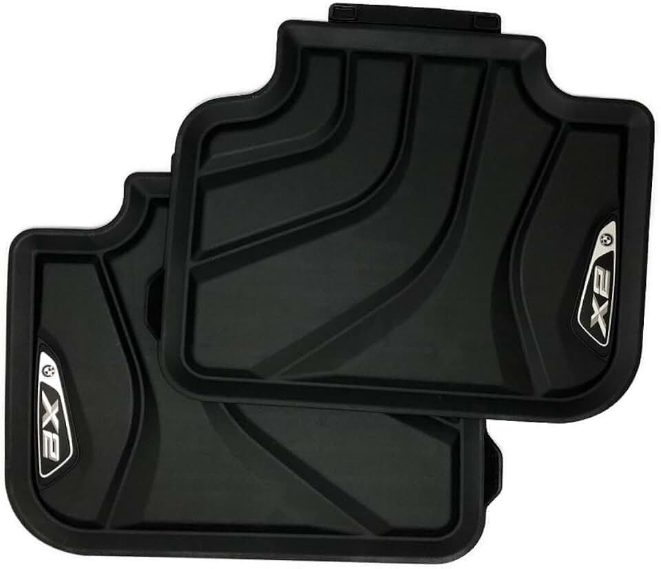 BMW 51472452204 All-Weather Floor Mats for F39 X2 (Set of 2 Rear Mats)