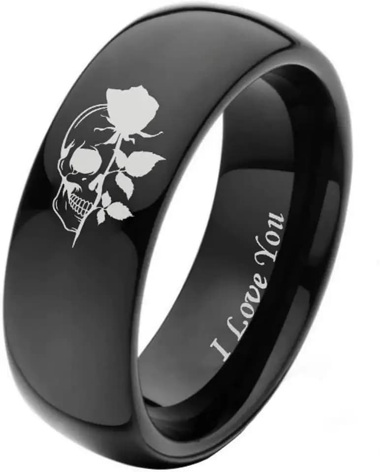 Couples Rings Couple Rings Promise Engagement Rose Stainless Steel