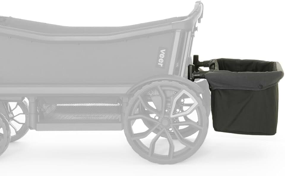 Veer Rear Foldable Storage Basket All-Terrain Cruiser 2 Seater. NOT Compatible with All-Terrain Cruiser XL 4 Seater or Cruiser-City Models.