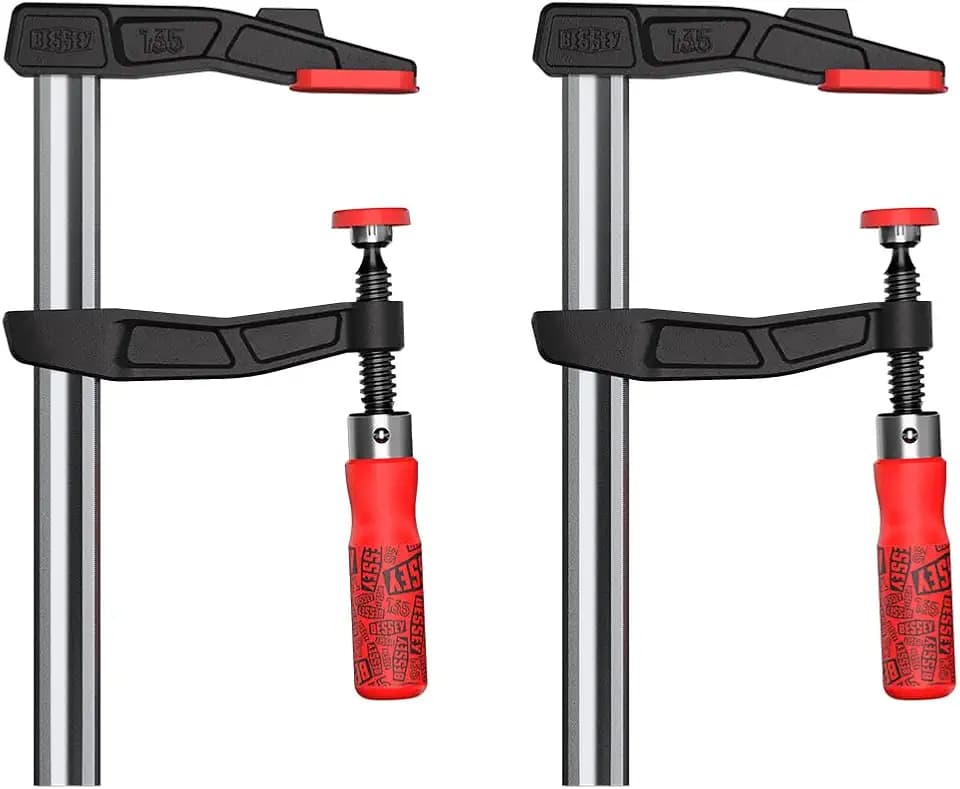 BESSEY Temperguss-Schraubzwinge TG25SET-135 2x Set 250 mm Spannweite