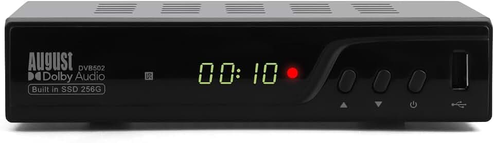 Receiver Box - August DVB502 - TV Receiver 1080P HD HDMI