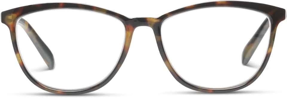 Peepers by PeeperSpecs womens Bengal Cat-Eye Blue Light Blocking Reading Glasses