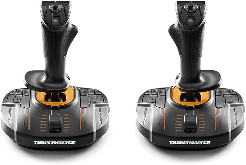 Thrustmaster T16000M FCS Space Sim Duo - Combat-Flight-Sim-Joystick - PC