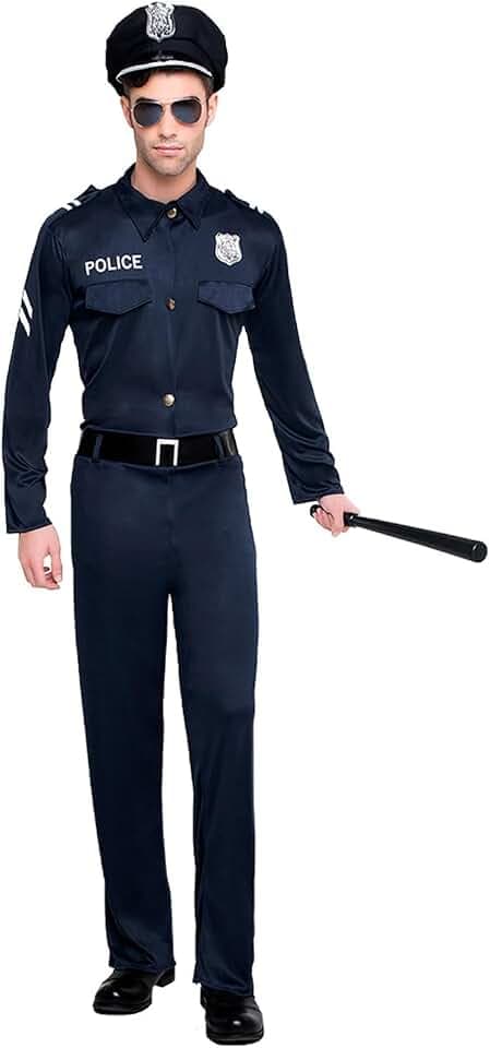Boland - Polizei Kostüm Herren, Polizist Bobby