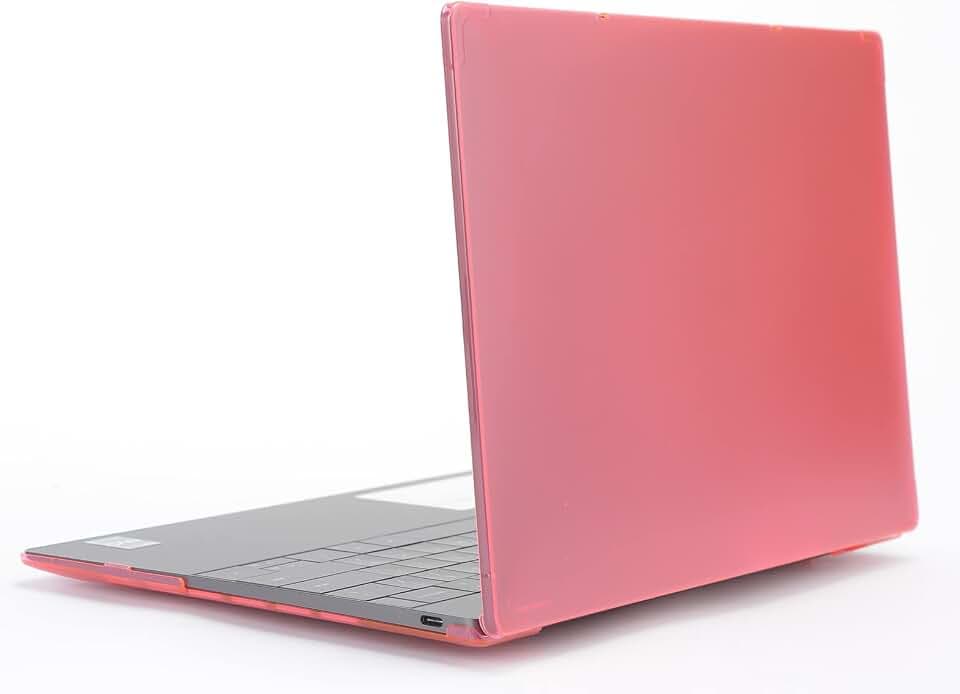 mCover Case ONLY Compatible for 2022-2025 13.4" Dell XPS 13 Plus 9320 9340 9345 9350 Series Traditional Windows Notebook PC (NOT Fitting Other Dell Models) - Pink