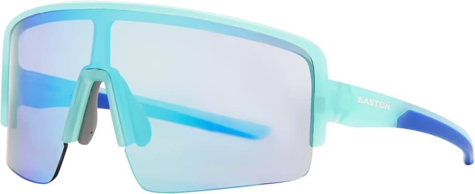 Easton womens Semi-rimless Shield Sunglasses