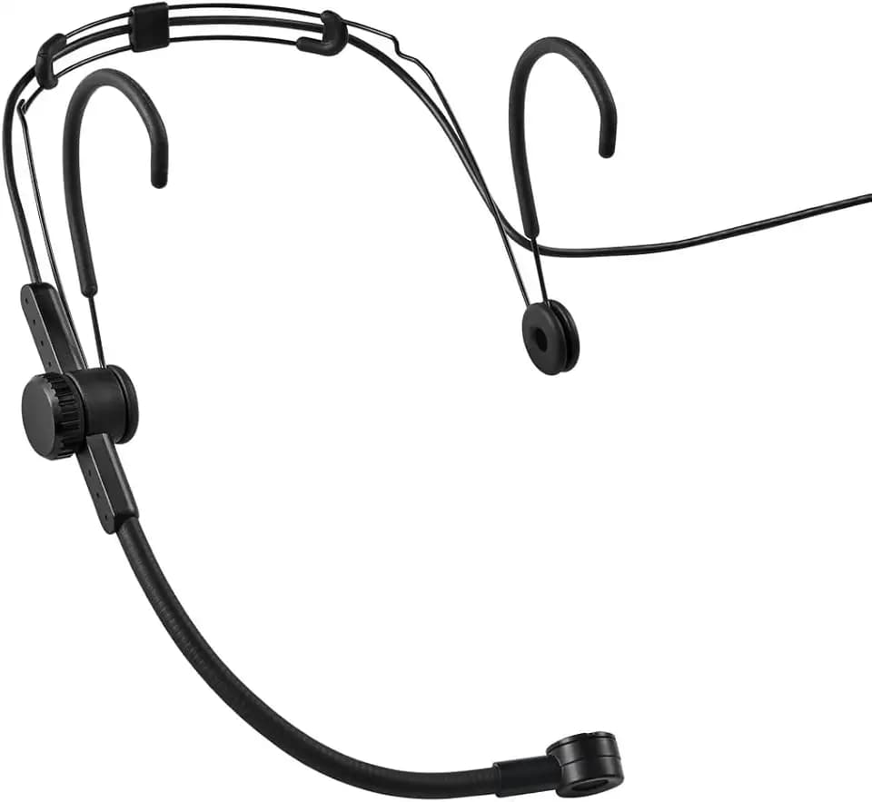 Shure SM39 Mikrofon - Kardioid-Kopfbügelmikrofon für Sprach- und Performance-Anwendungen, TA4F-Anschluss (SM39-TQG)