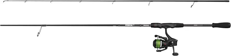 Abu Garcia Max SX Spinning Combo |Flusswasserangler Angelrute & Rolle Hecht Barsch & Zander | Starkes Leichtgewicht & Vielseitig | Schwarze, Moderat schnelle Rute | Mehrere Optionen