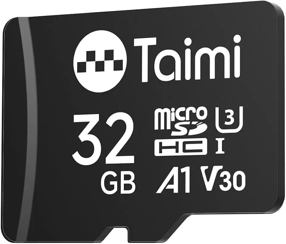 TAIMI Micro SD Card,Tf Card,A1,U3,V30,UHS-I,Microsd Memory Card,Read Speed Up to 90MB/s (32GB)