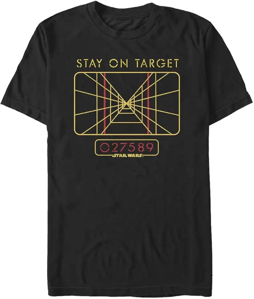 Star Wars Men's Star Wars Stay on Men's Tops Short Sleeve Tee Shirt