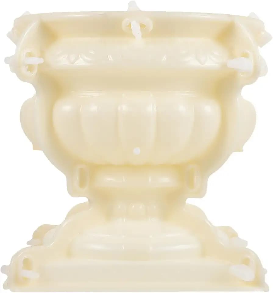 Yardwe Flower Pot Mold Unique Epoxy Planter Mold for Creative Crafts for Family Projects Home Decoration