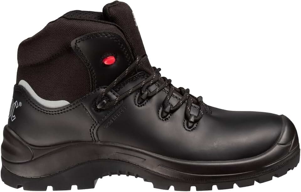 SAFETY JOGGER Sicherheits- und Arbeitsstiefel mit AC/DC Logo Herren und Damen - ACX430 - Sicherheitsstiefel, Schutzstiefel EU 47, Schwarz