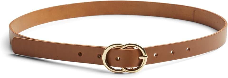 PIECES Damen Pcnisia Leather Jeans Belt Ledergürtel (1er Pack)