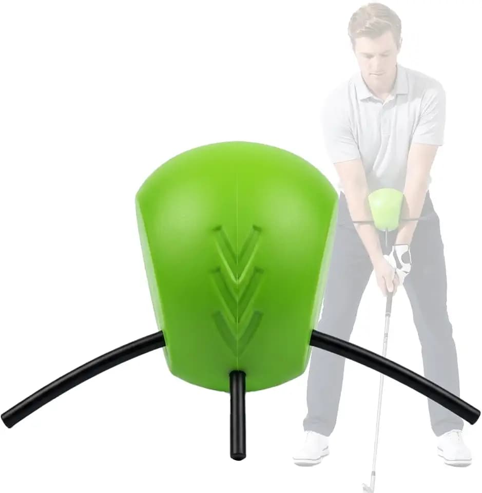 Golf Connector Training Aid - Golf Swing Trainer for Body-Arm Connection Practice - Golf Swing Training Aid for Triangle Structure & Arm Alignment - Foam Swing Tool for Various Skills