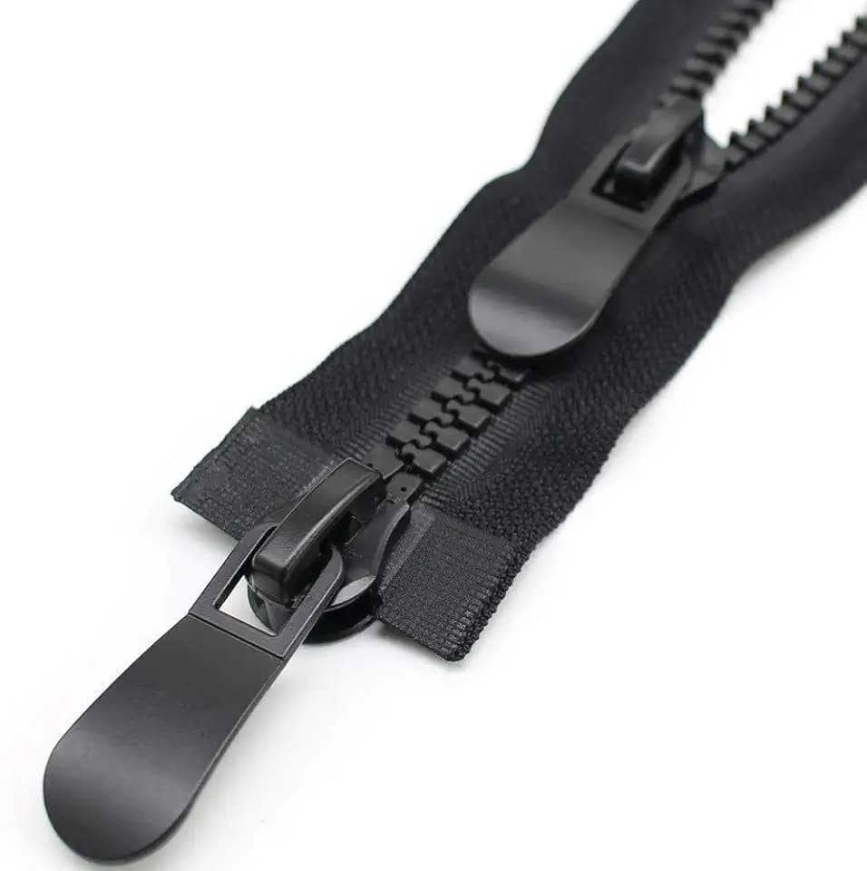 MebuZip 81 cm #15 Grosse Reißverschluss Kunststoff 2 Wege teilbar 11mm