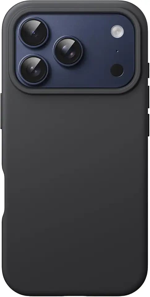 JETech Silicone Case for iPhone 17 Pro Max, Black