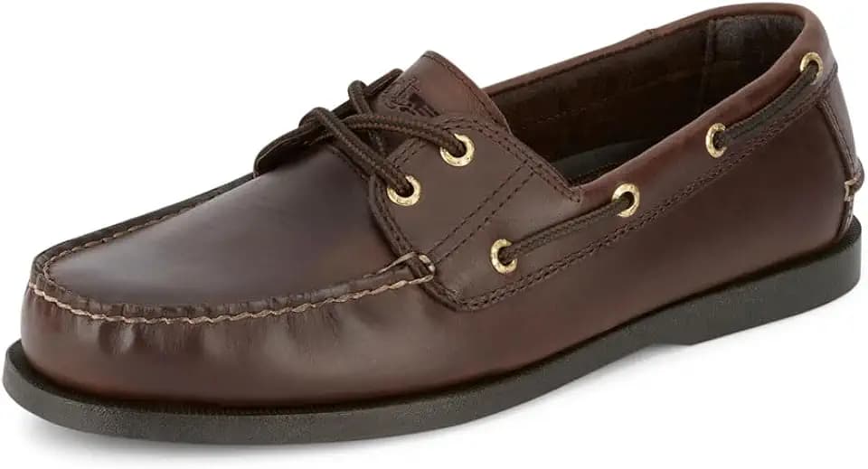 DOCKERS Mens Vargas Classic Leather Boat Shoe