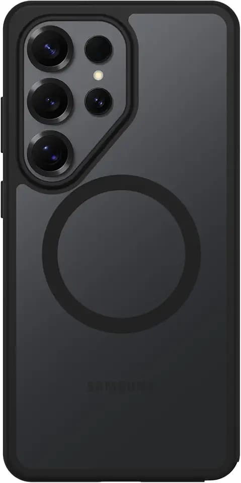 OtterBox Samsung Galaxy S26 Ultra Profile Series Case - Black Crystal, Frosted Finish, Ultra-Thin, Stylish Minimalist Samsung Galaxy Phone Case
