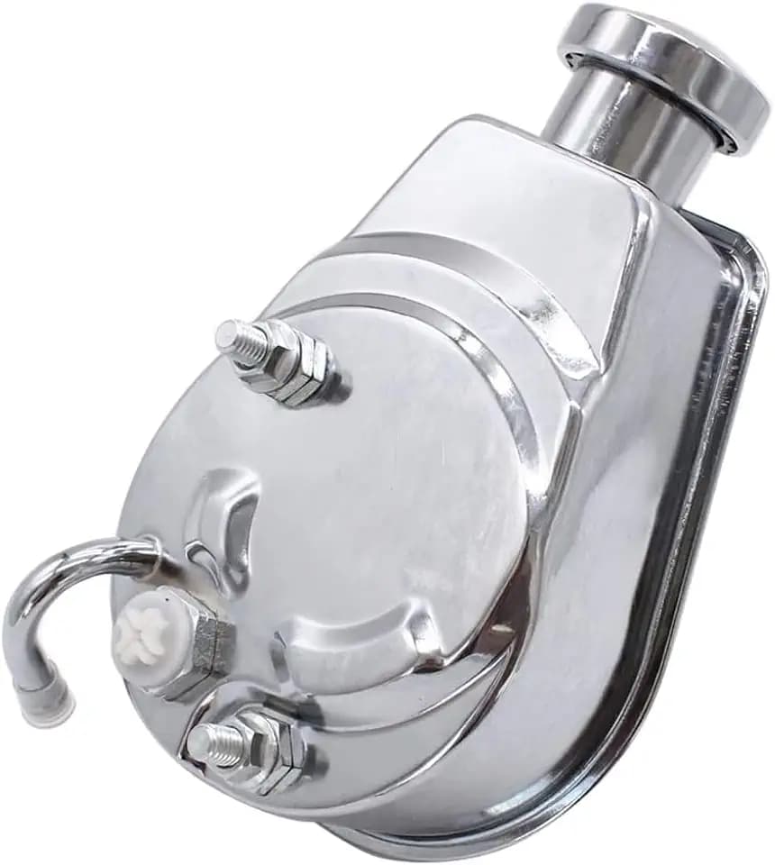 Saginaw Power Steering Pump Reservoir A-Can Style Compatible With SBC BBC Street Rod