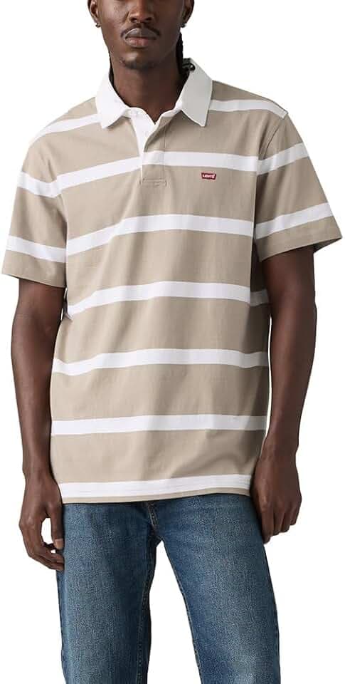 Levi's Men's Classic Short Sleeve Rugby Shirt