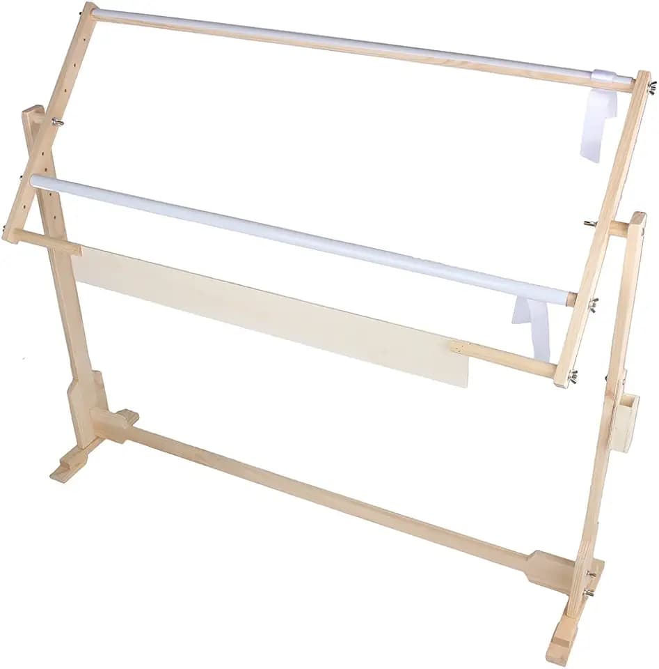 Rahmen-Bodenständer für Stickrahmen, Höhen- und Winkelverstellbar, für Schneider und Künstler, Zuhause und Büro