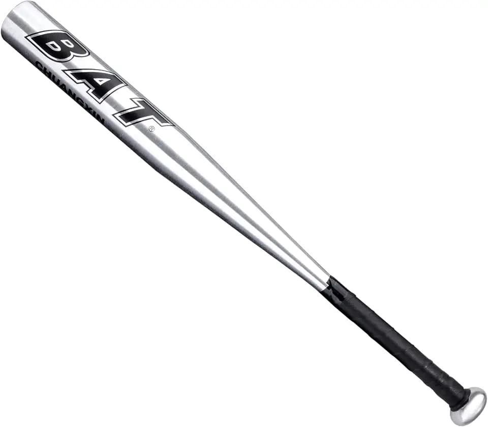 30 Zoll / 34 Zoll Baseballschläger Aluminium Baseball Bat Metall Baseball Schläger Alu baseballschläger Sportschläger Rutschfester Griff Für Training und Übung