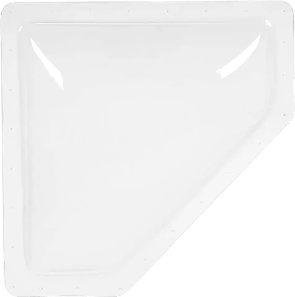 HECASA Neo-Angle Clear RV Skylight Cover 28" x 10" Universal Sun Shower