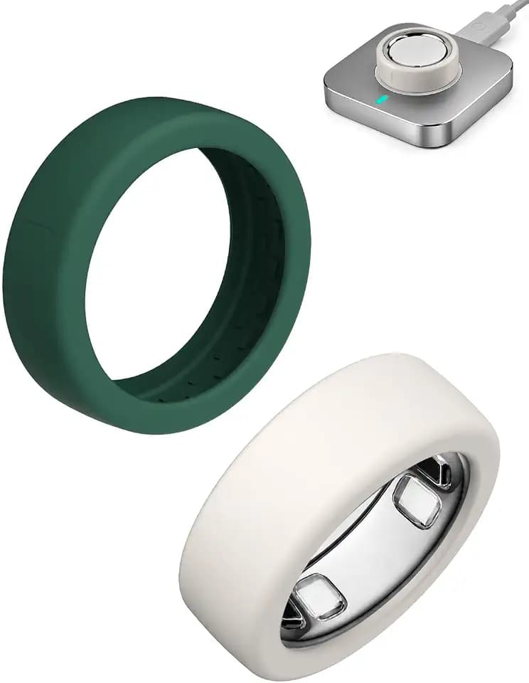2 Pack Cover for Oura Ring Gen 5, Smart Ring Protector Case