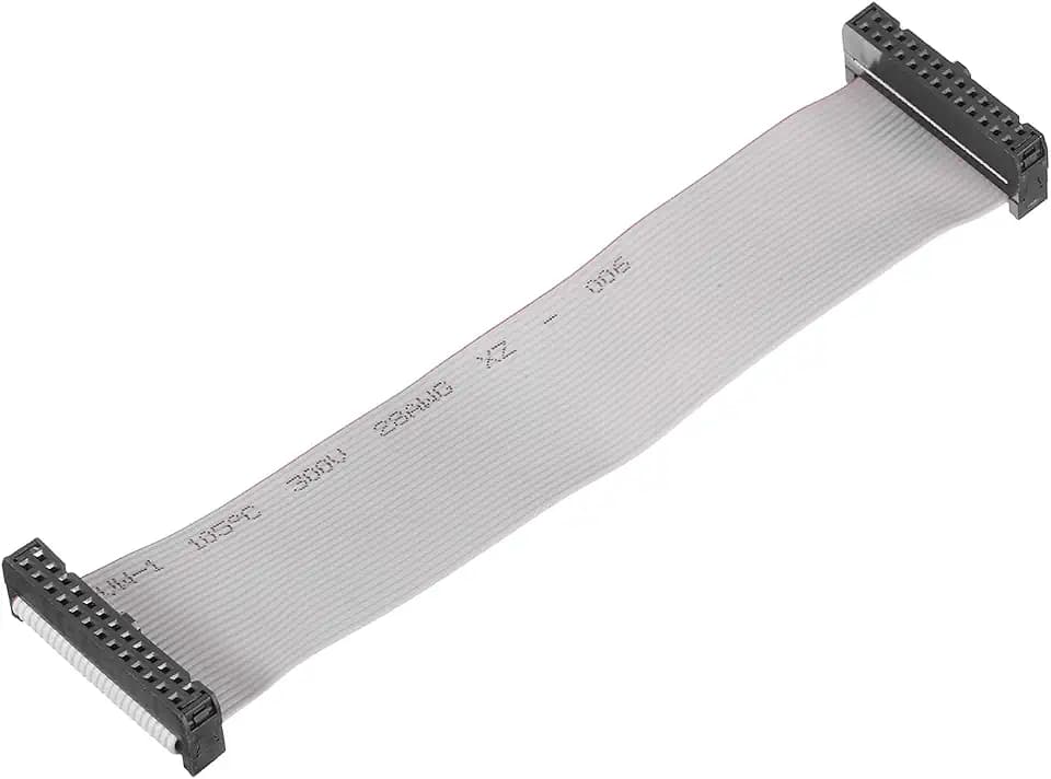 MECCANIXITY Flat Ribbon Cable 26 Pins 2.54mm Pitch 15cm Length FC-FC