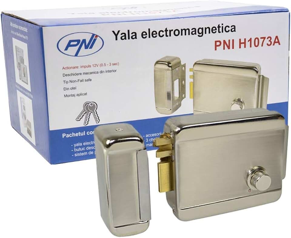 Elektrische Schloss PNI H1073A Zylinder Edelstahl Normal offen Non-Fail
