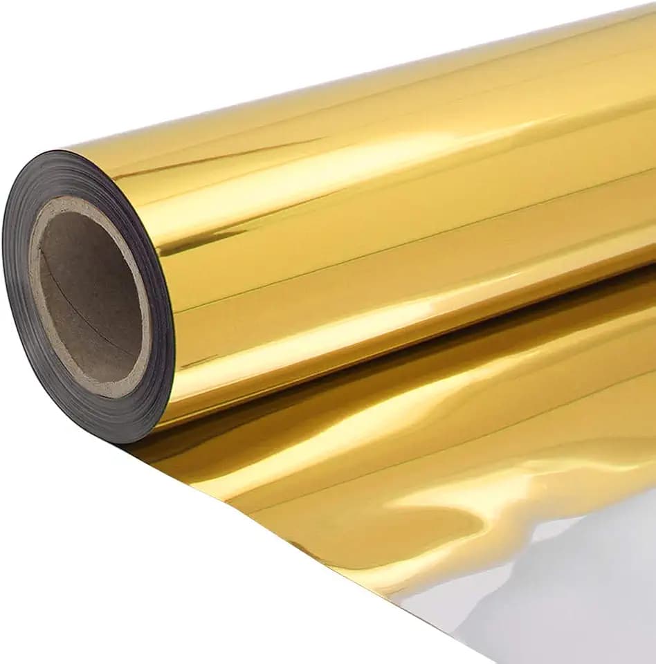 ANMINY Gold/Silver Wedding Mirror Aisle Runner, Double Sided, 3.3x65.6Ft