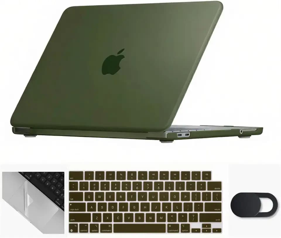 Se7enline for MacBook Neo Case 13 inch 2026 Model A3404,Avocado Green