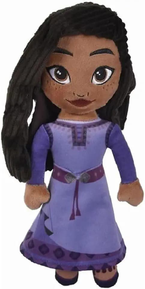 Simba 6315877032 - Disney Wish, Asha, 30cm Plüschfigur, ab den ersten Lebensmonaten geeignet