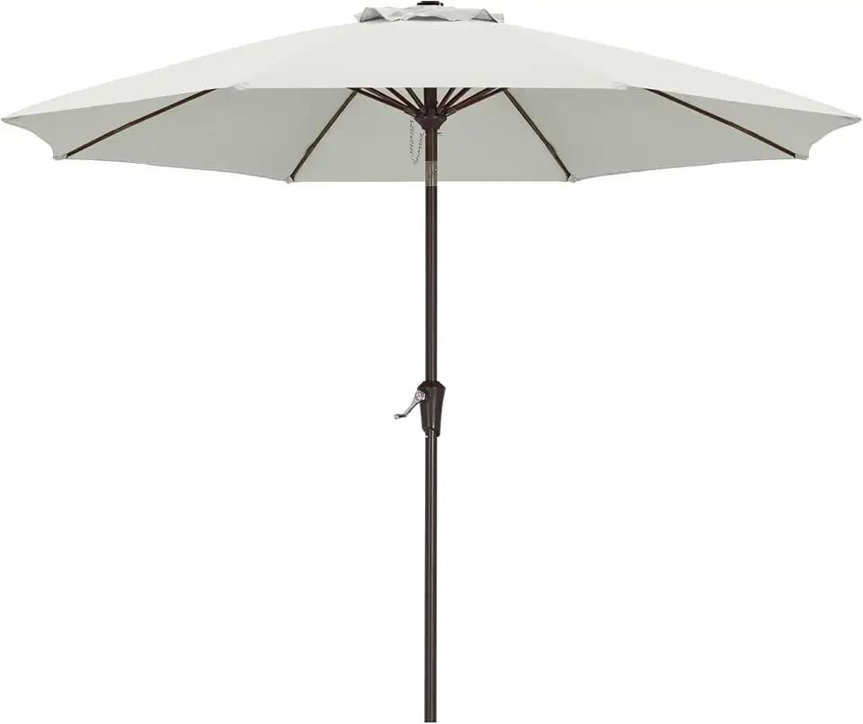 ABCCANOPY 9FT Patio Umbrella Outdoor 8 Ribs Table Umbrella
