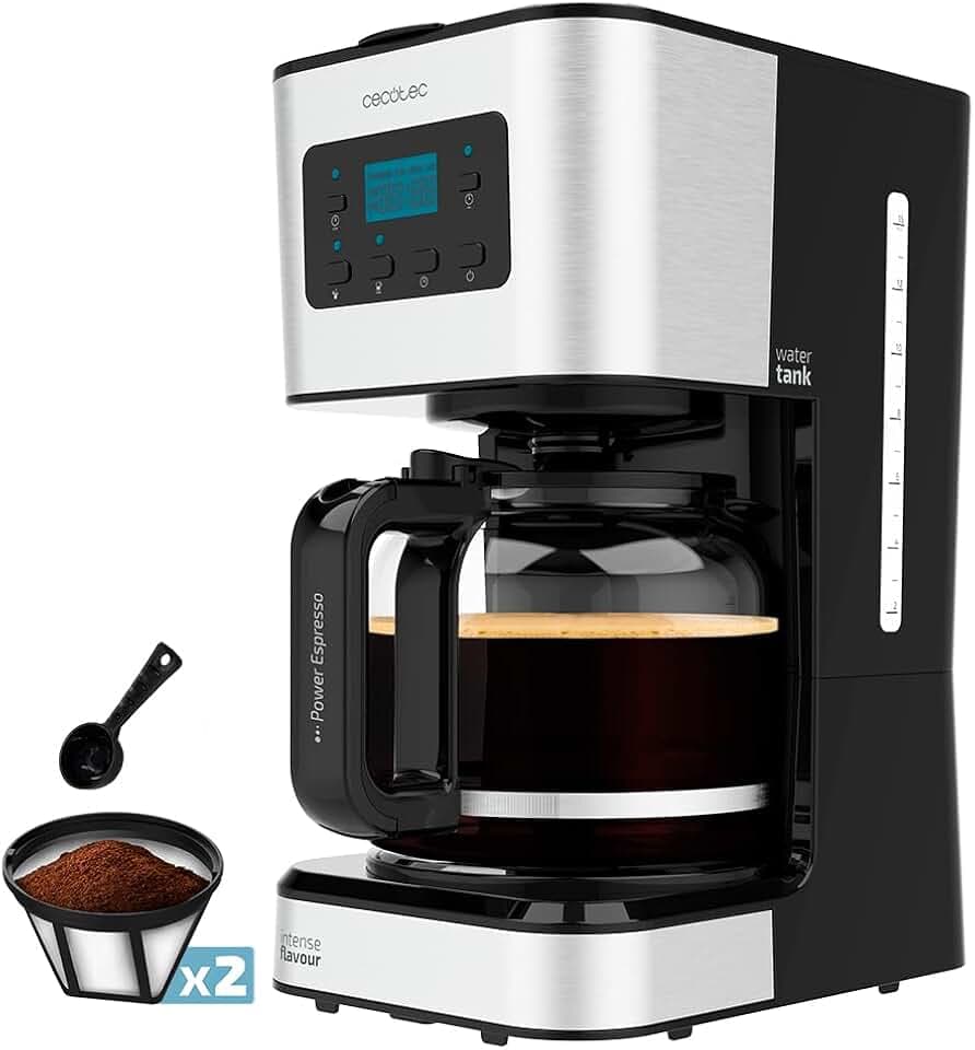 Cecotec Filterkaffeemaschine Coffee 66 Smart Plus, 950 W, 1,5 L, Timer 24 h