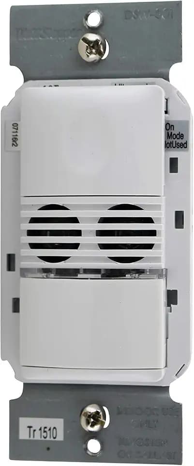 Wattstopper DSW-301-W Dual Tech Occupancy Sensor, White w/Neutral