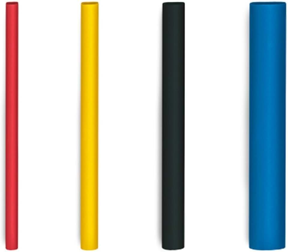 Steinel 71318 Schrumpfschlauch-Set I, 70 Stück, Ø 1.6 – 4.8 mm, zum Einschrumpfen von Kabeln, Kabelbrüchen und Kabelsträngen