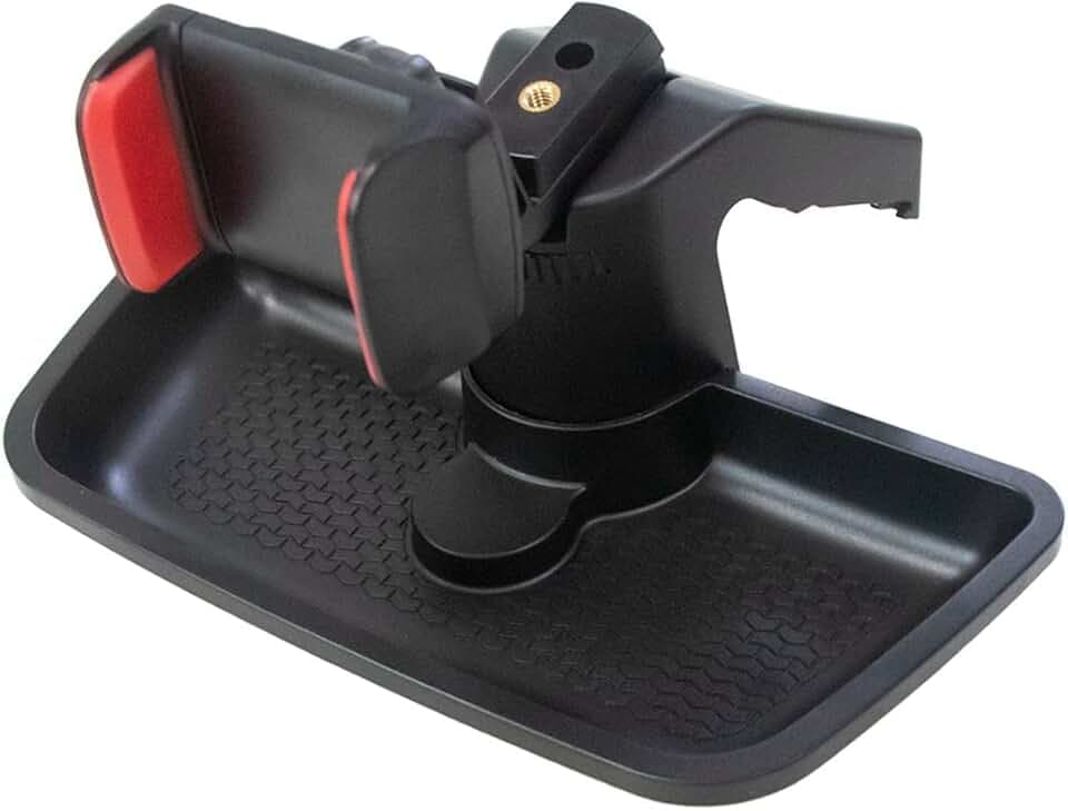 JK Handyhalter Dash Handyhalterung Innenausstattung für JK JKU 2011-2017, Schwarz