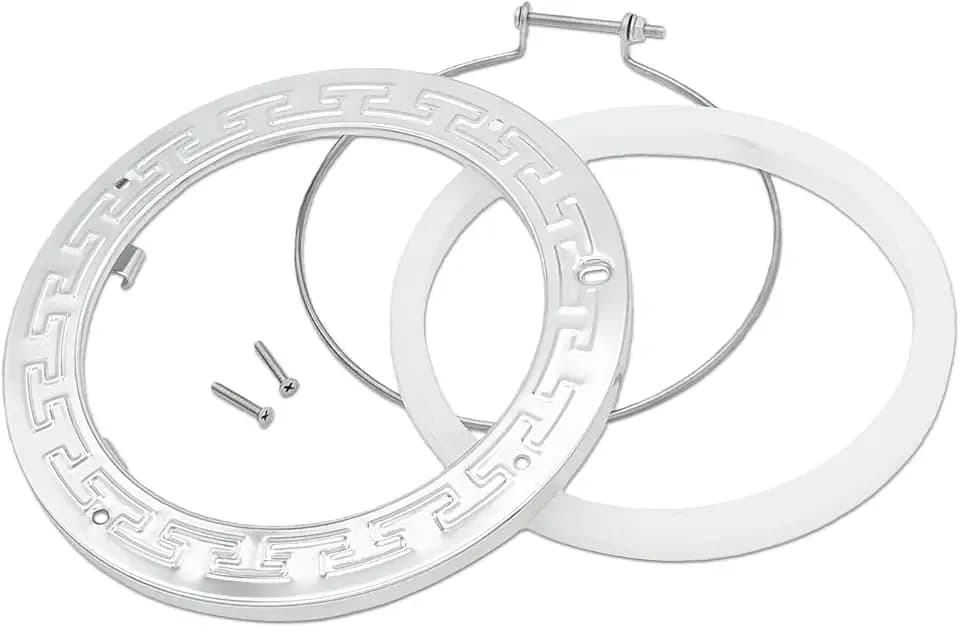 10'' Pool Light Maintenance Kit, Fixing Clamp 79111000,Sealing Ring 79101600Z, Stainless Steel Face Ring 79110600, Suitable for Maintenance and Replacement of 10 Inch Pool Lights
