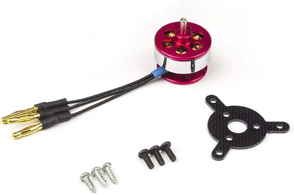 RC Brushless Motor MM1404 2900KV (C10) Brushless Outrunner Motor 2900KV Used for Fixed Wing Micro Indoor Airplane F3P Model Airplane (MM1404A)