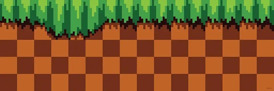 Sonic The Hedgehog Green Hill Border Decal by RoomMates